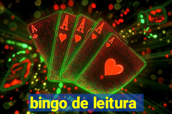 bingo de leitura